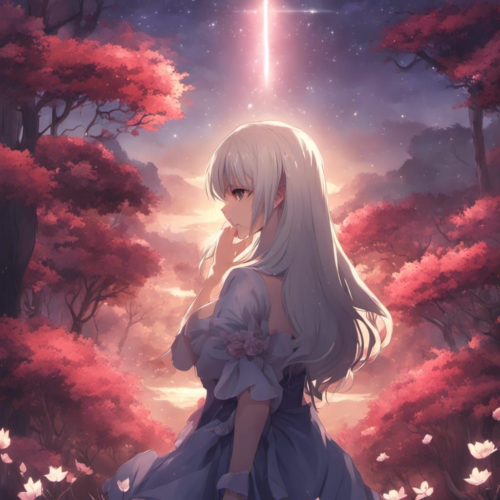 Anime Style Contemplation in High Resolution