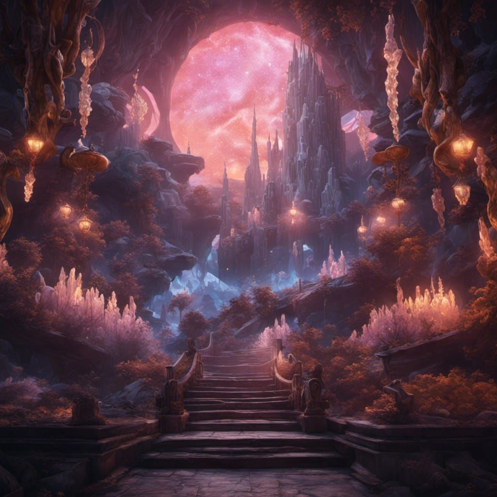 Enchanted Crystal Fairy Fantasy Art