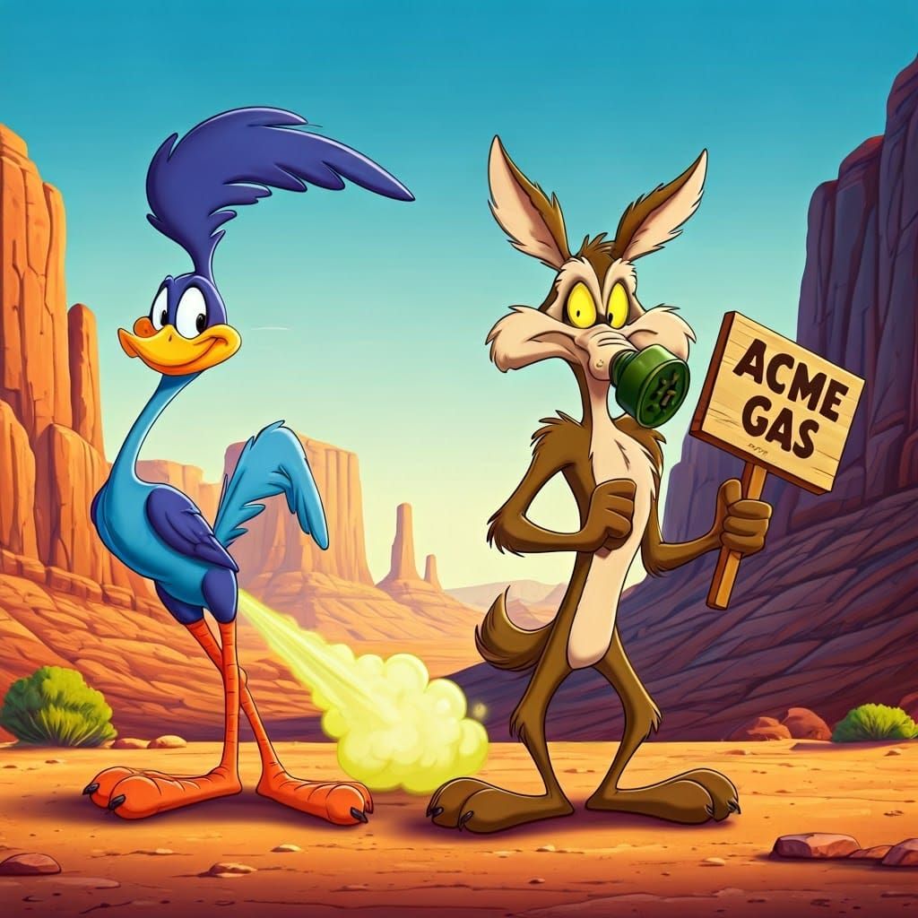 Acme Gas! That's All Folks!