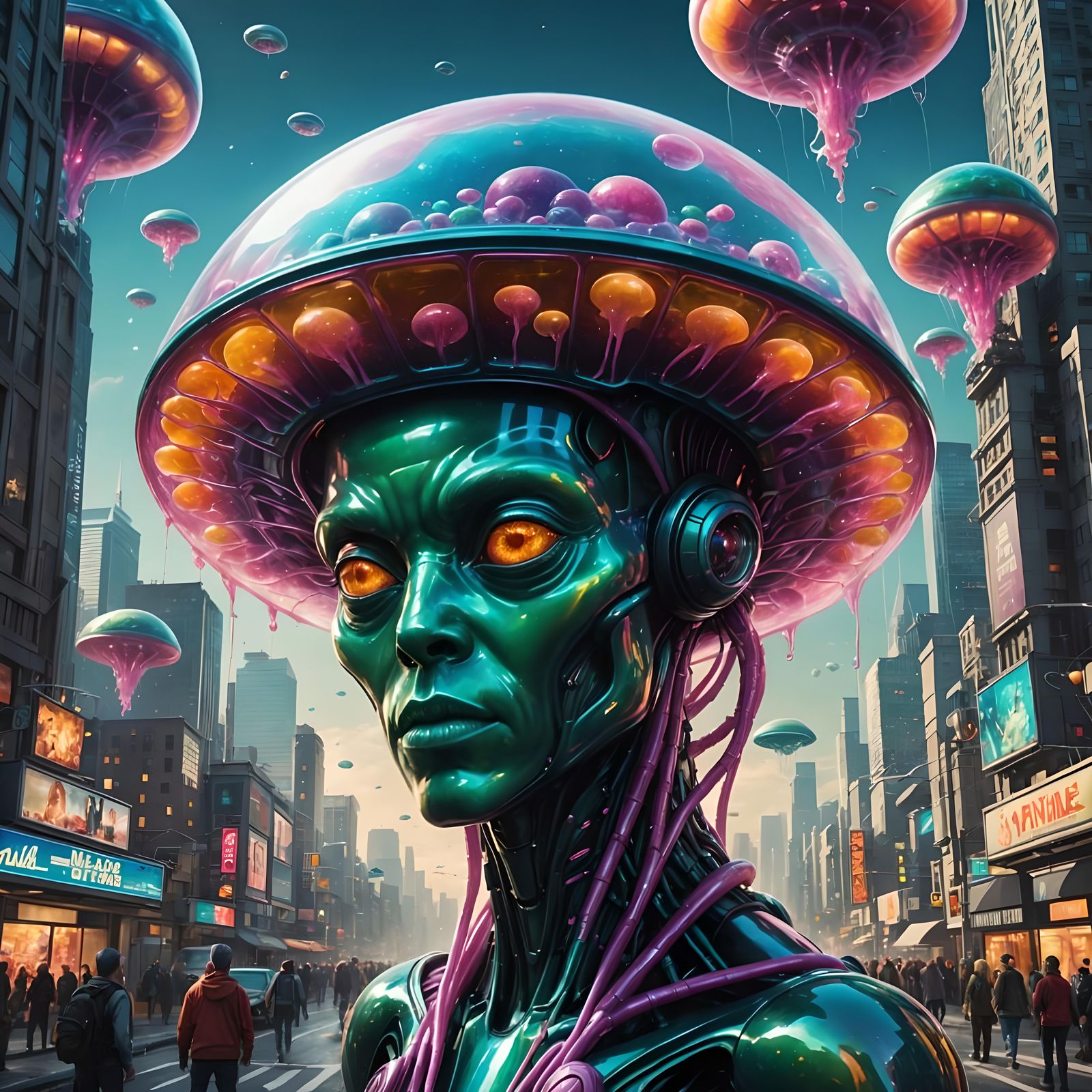 "Jelly-Alien Invasion"