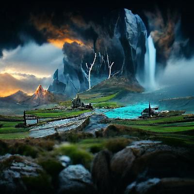 Epic Fantasy Landscape