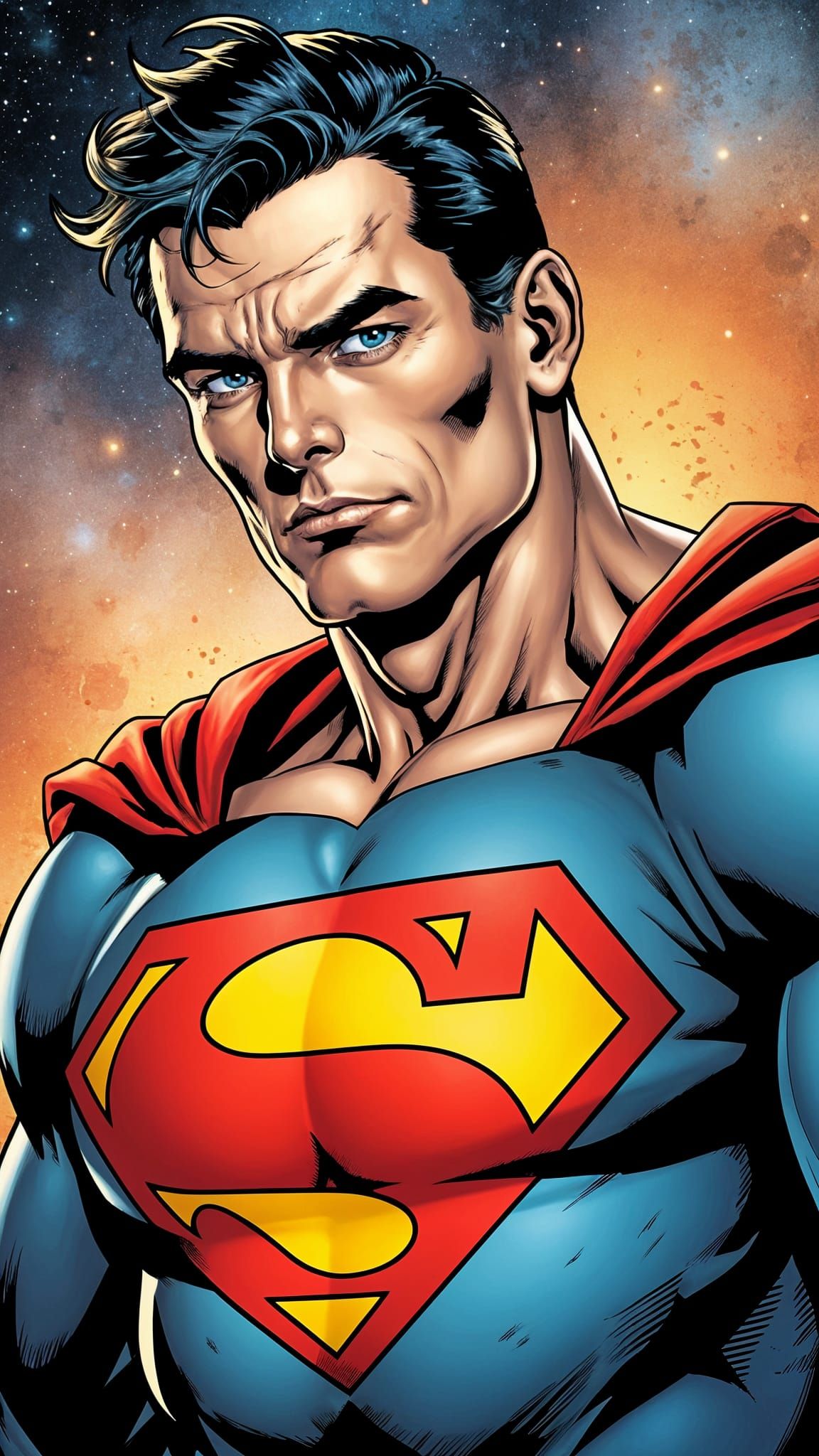 Mark Harmon as Superman in Jim Lee Style