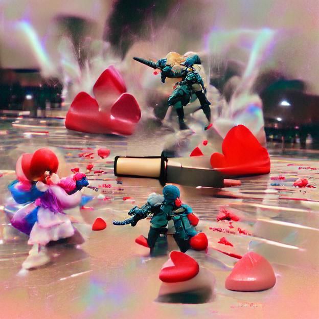 Vivid Battlefield: A Heart of Love and War