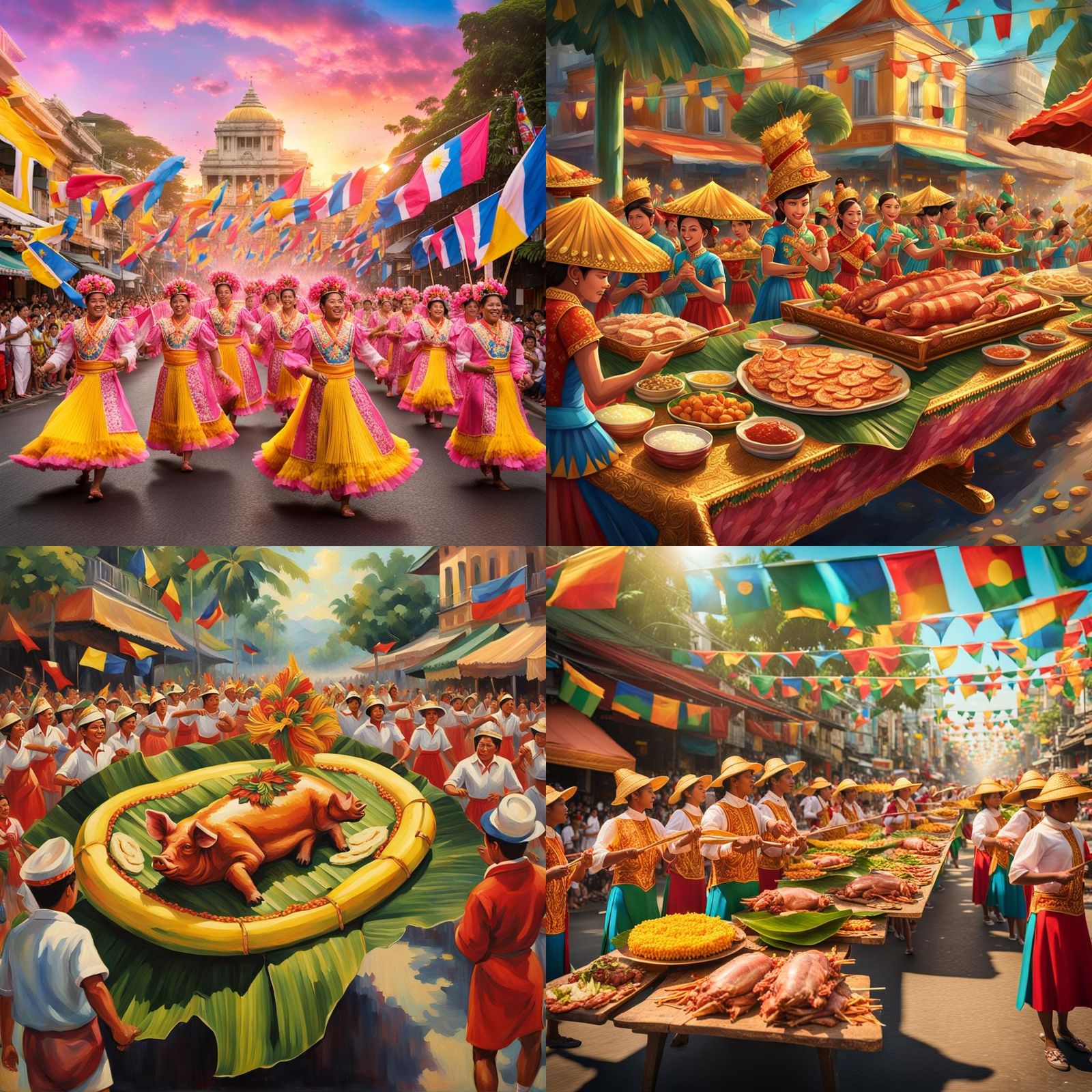 A lavish celebration