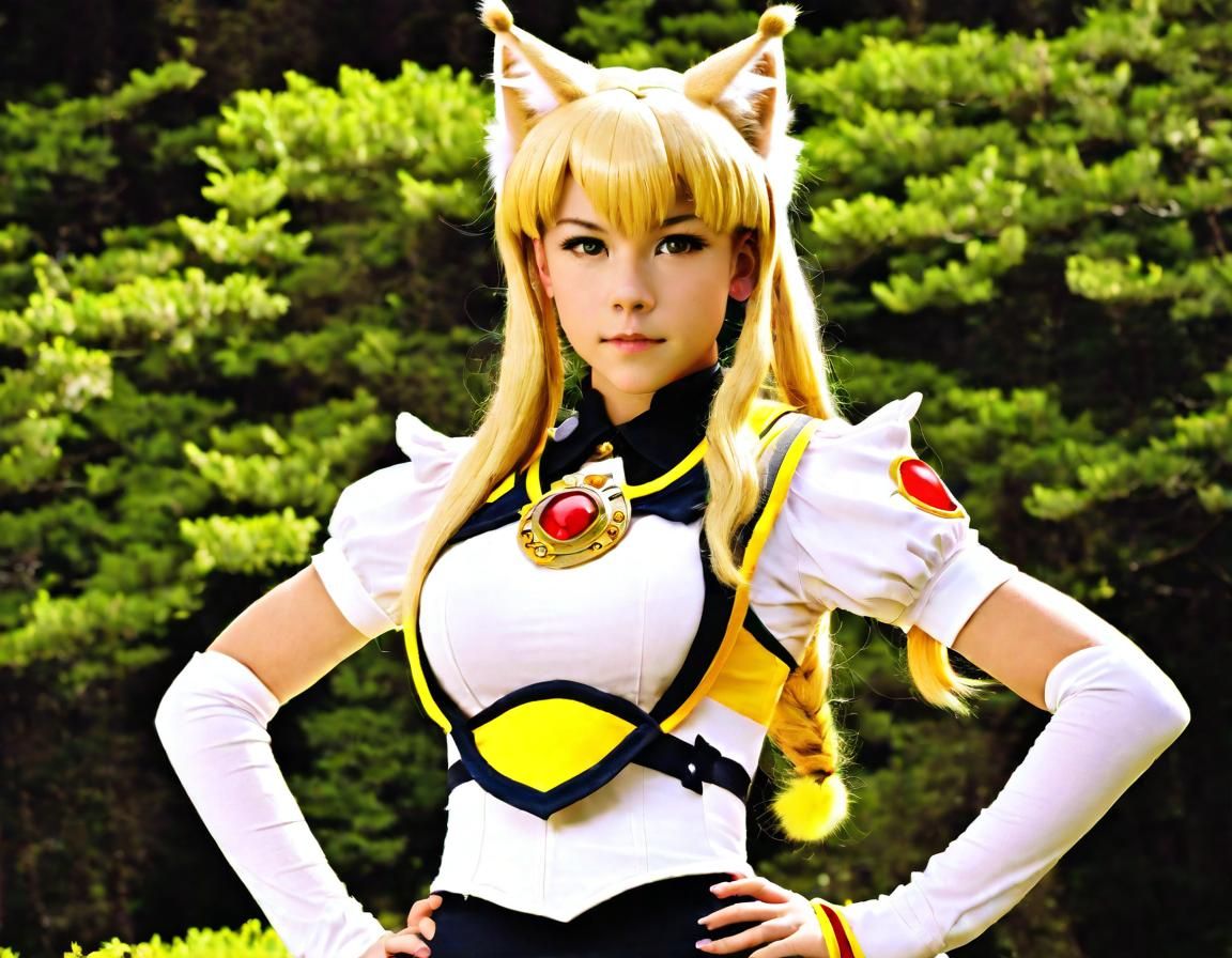 Lynx Magical Girl Melinda in Photograph Style