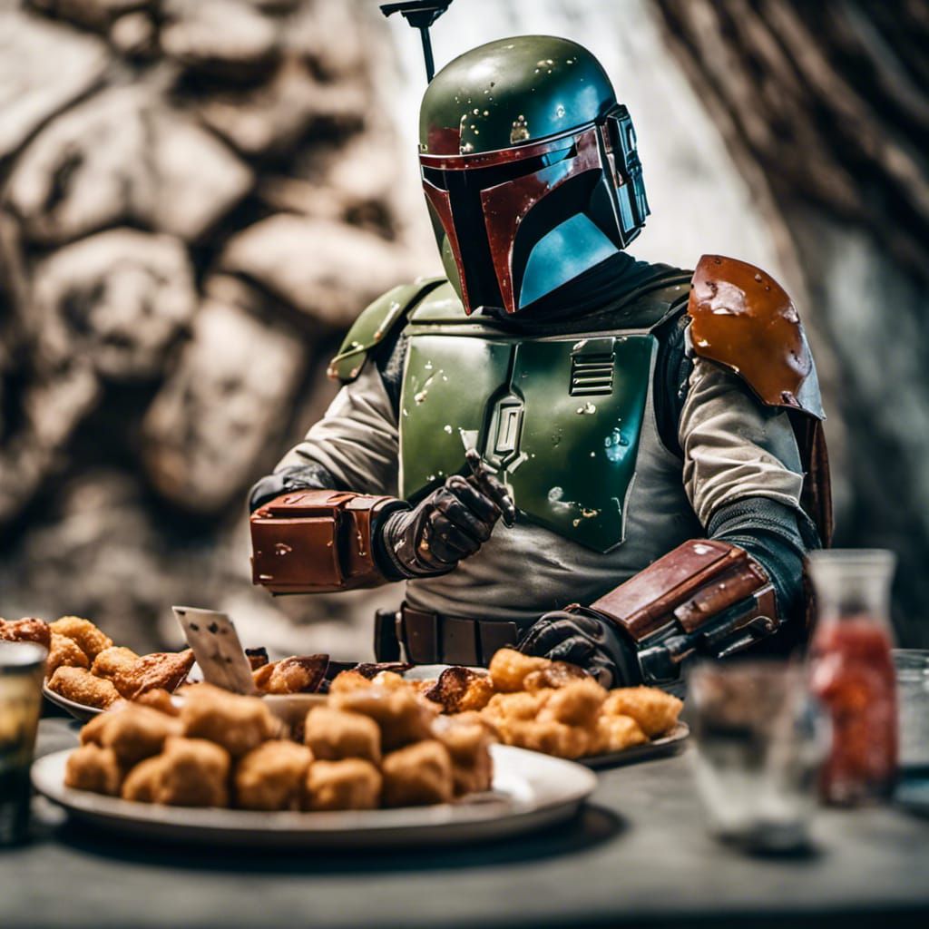 Boba Fett's Chicken Nugget Feast: Movie Still