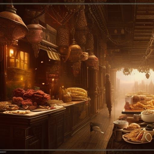 Epic Cinematic Food: Digital Matte Painting