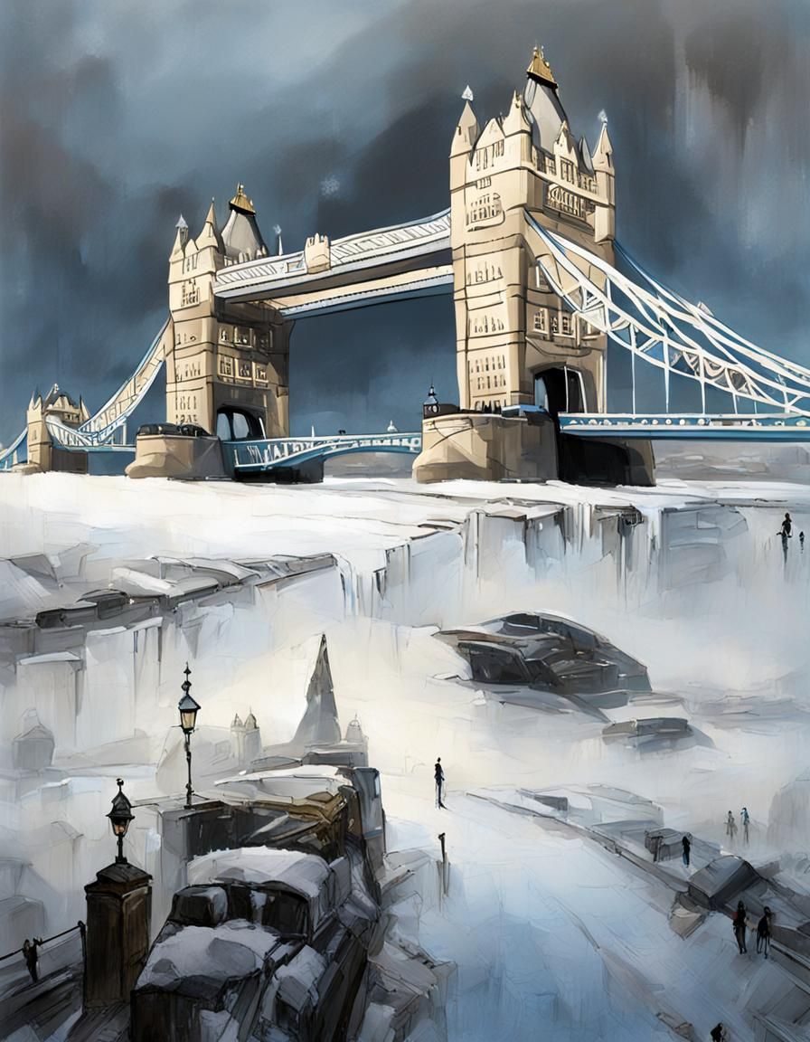 Post-Apocalyptic Frost Descends on Frozen London