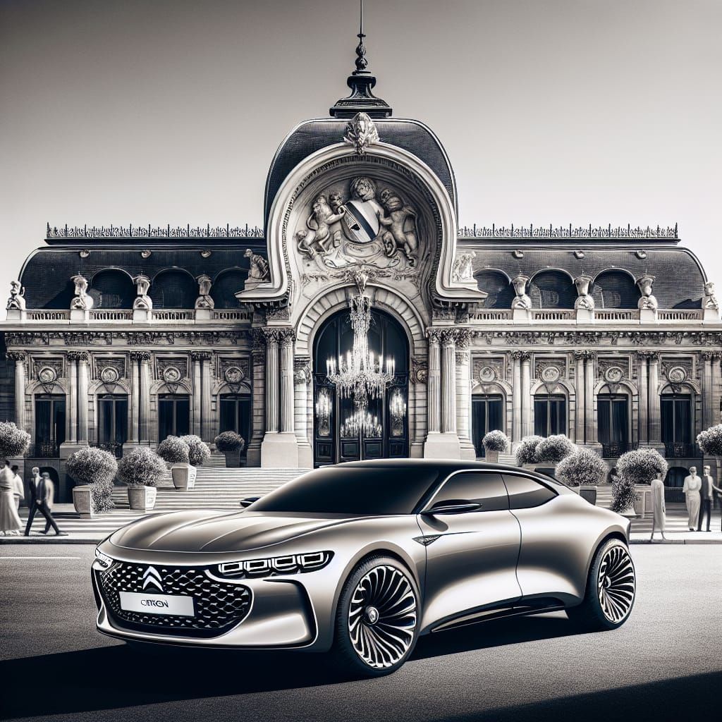 Modern Sports Coupe Inspired by Citroen Classics