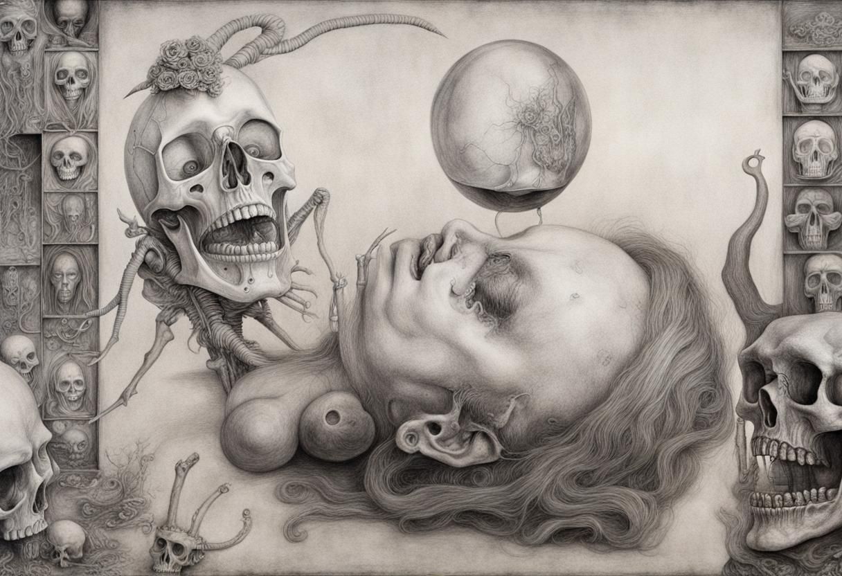 Post-Apocalyptic Wonderland: Memento Mori in Art Nouveau Sty...