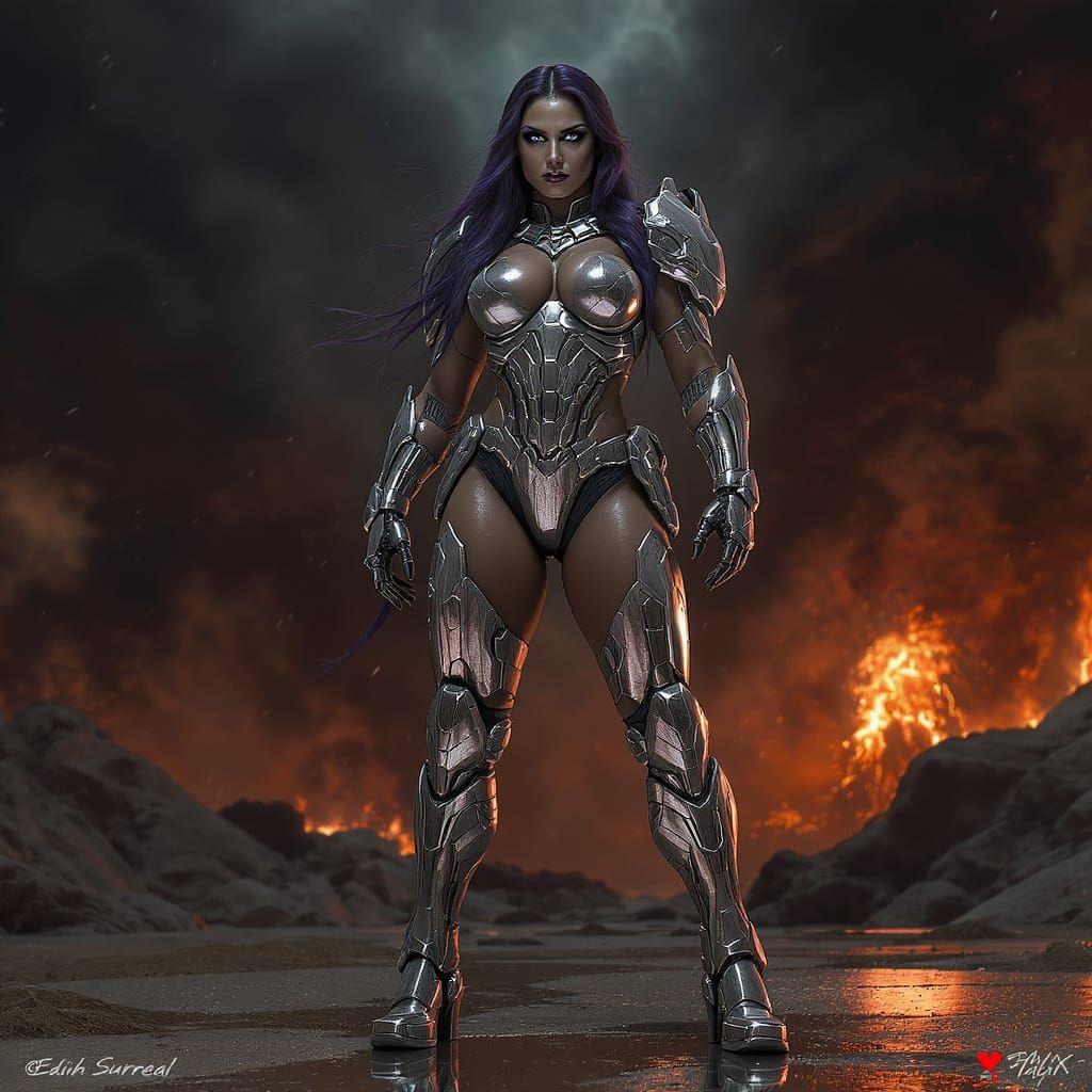 Edith Surreal: Transgender Wrestler in Futuristic Sci-Fi Sty...