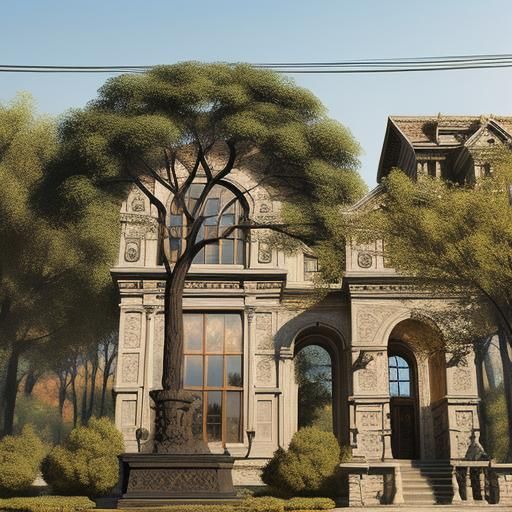 Detailed Matte Painting in Photorealistic 3D