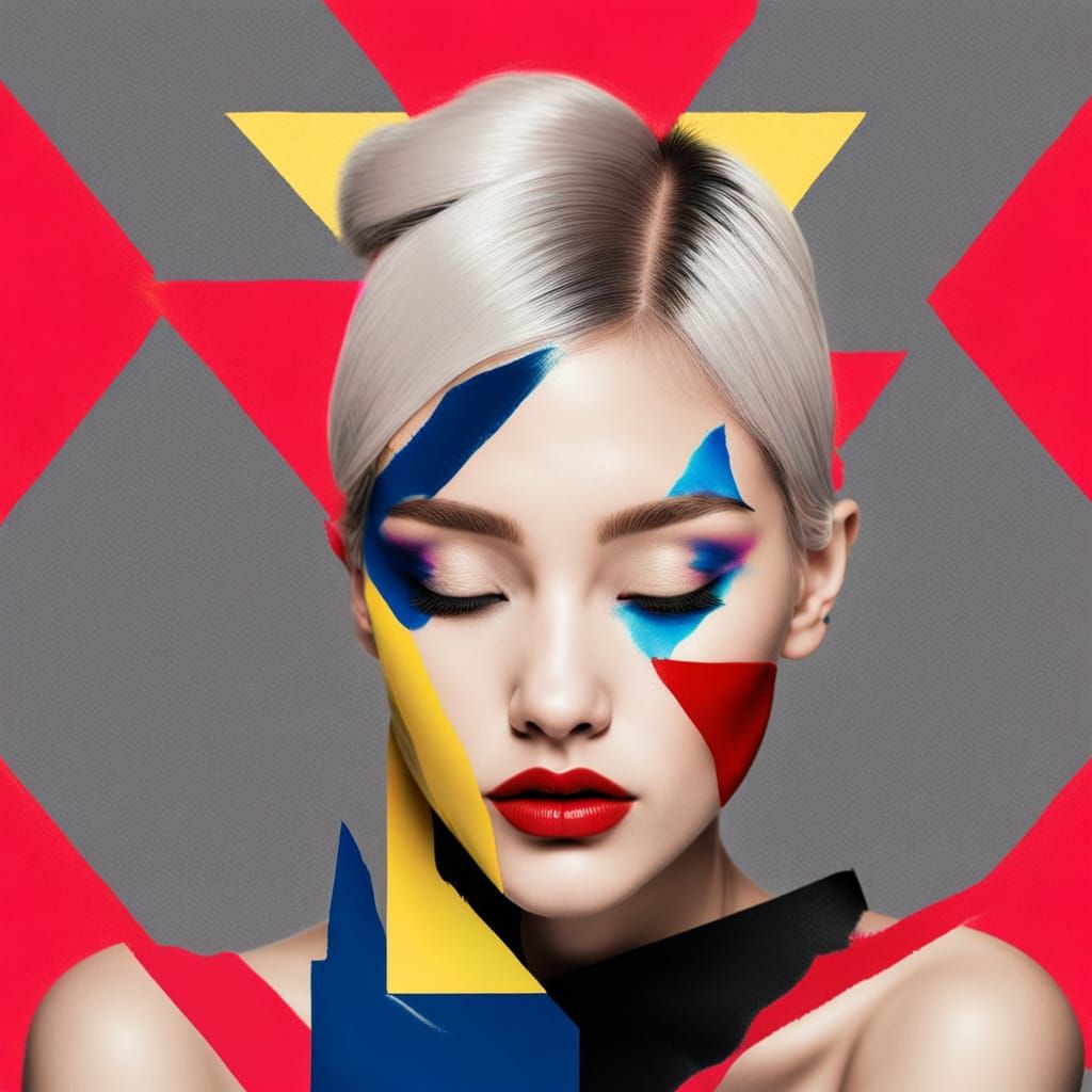 Vibrant Neon Airbrush Balance in Liquid Form