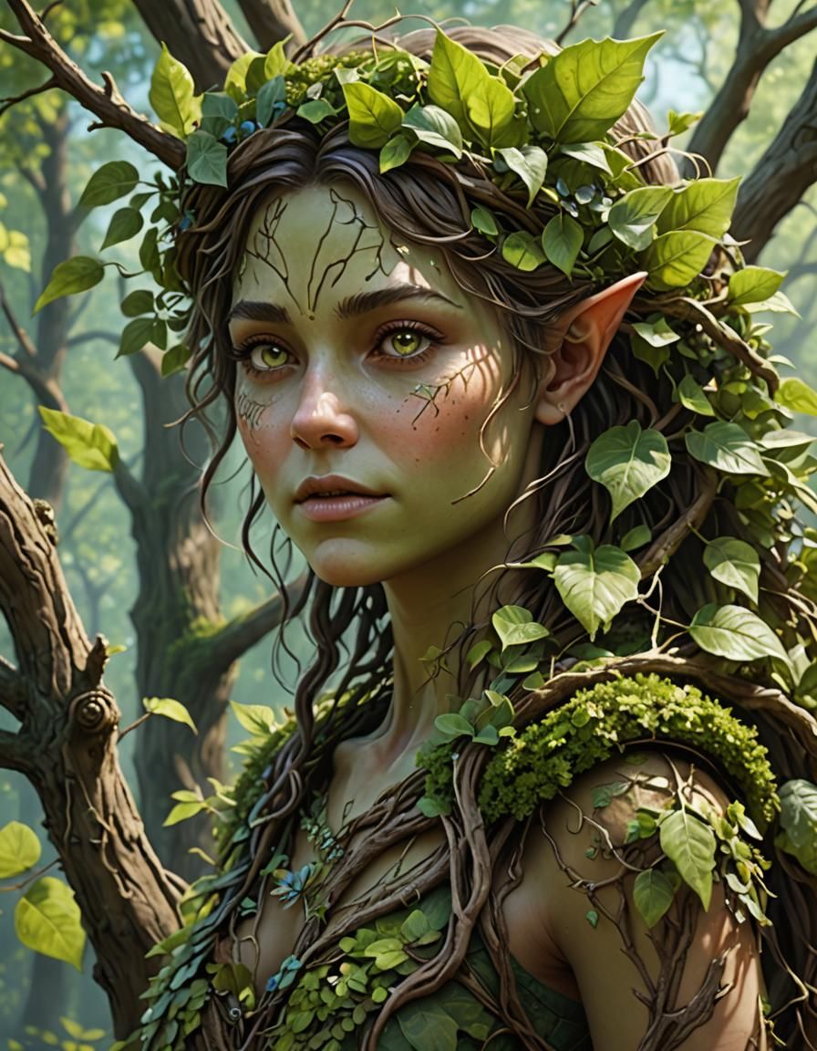 The Dryad Elf