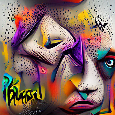 Vibrant Graffiti Art in Urban Style