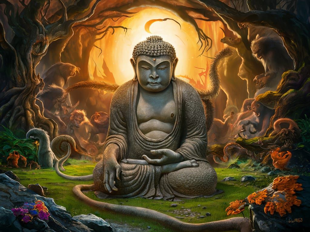 Stone Monkey Emerges in Primal Chaos