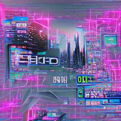 Cyberpunk Cityscape in Ultra HD