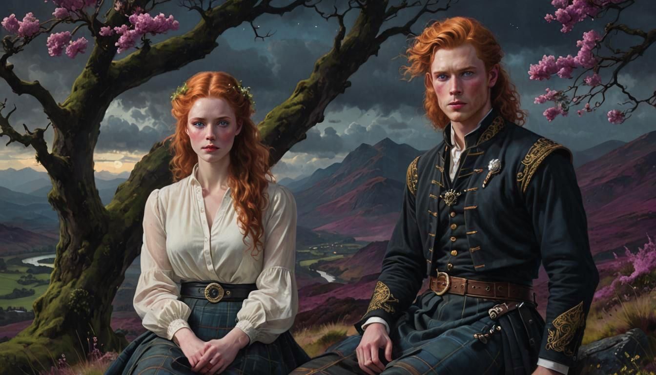 Scotland Highlanders Siblings