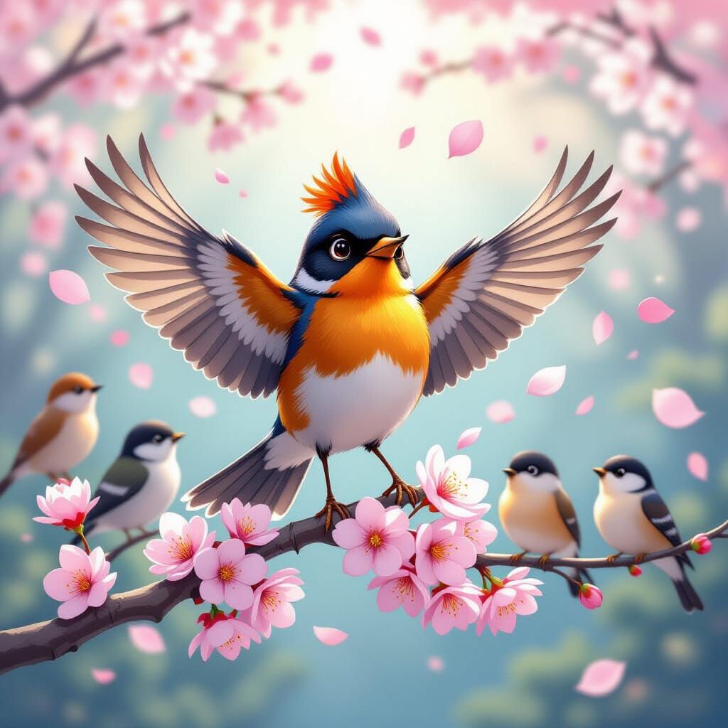 First stretch your wings, this is the way to fly far and hig...