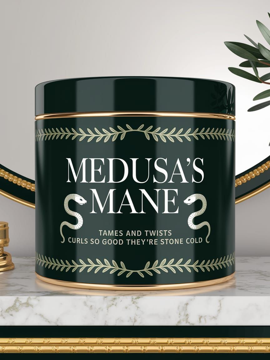 Medusa's Mane in Mythological Chic Style