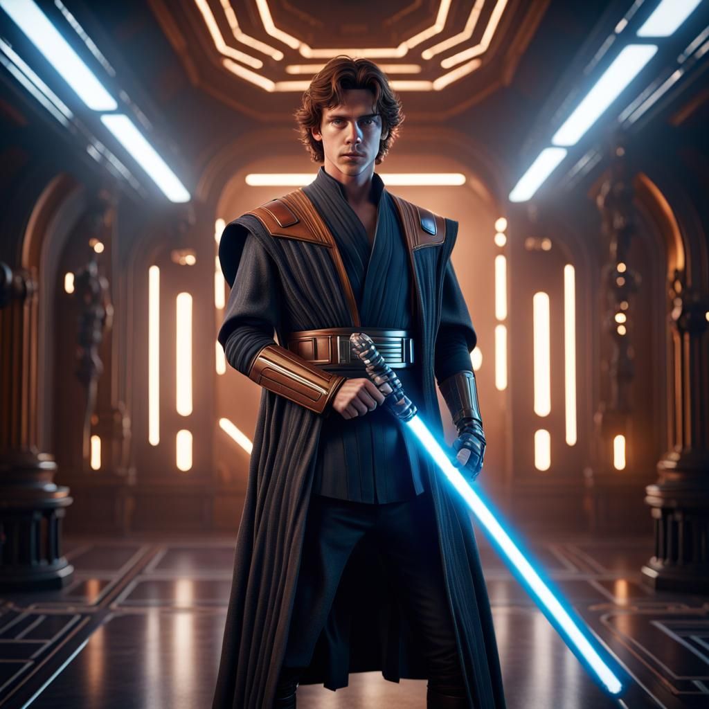 Cal Kestis Heroic Pose in Unreal Engine 5