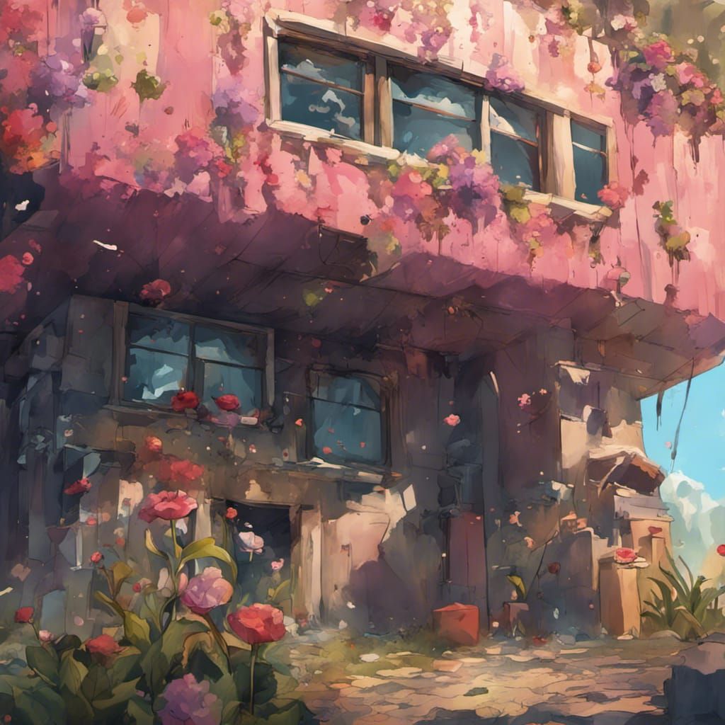 Ruined City Reclaimed: Graffiti Art in Unreal Engine 5