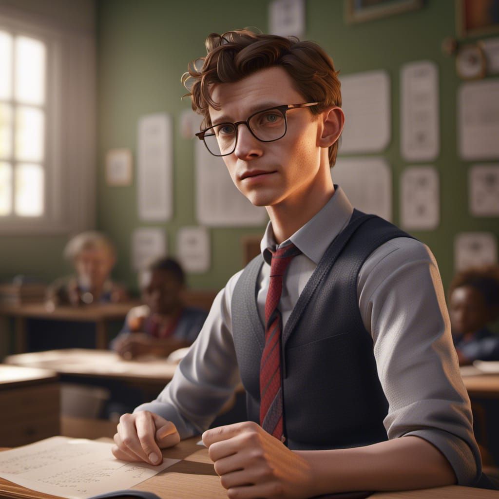 Tom Holland, a student or teacher