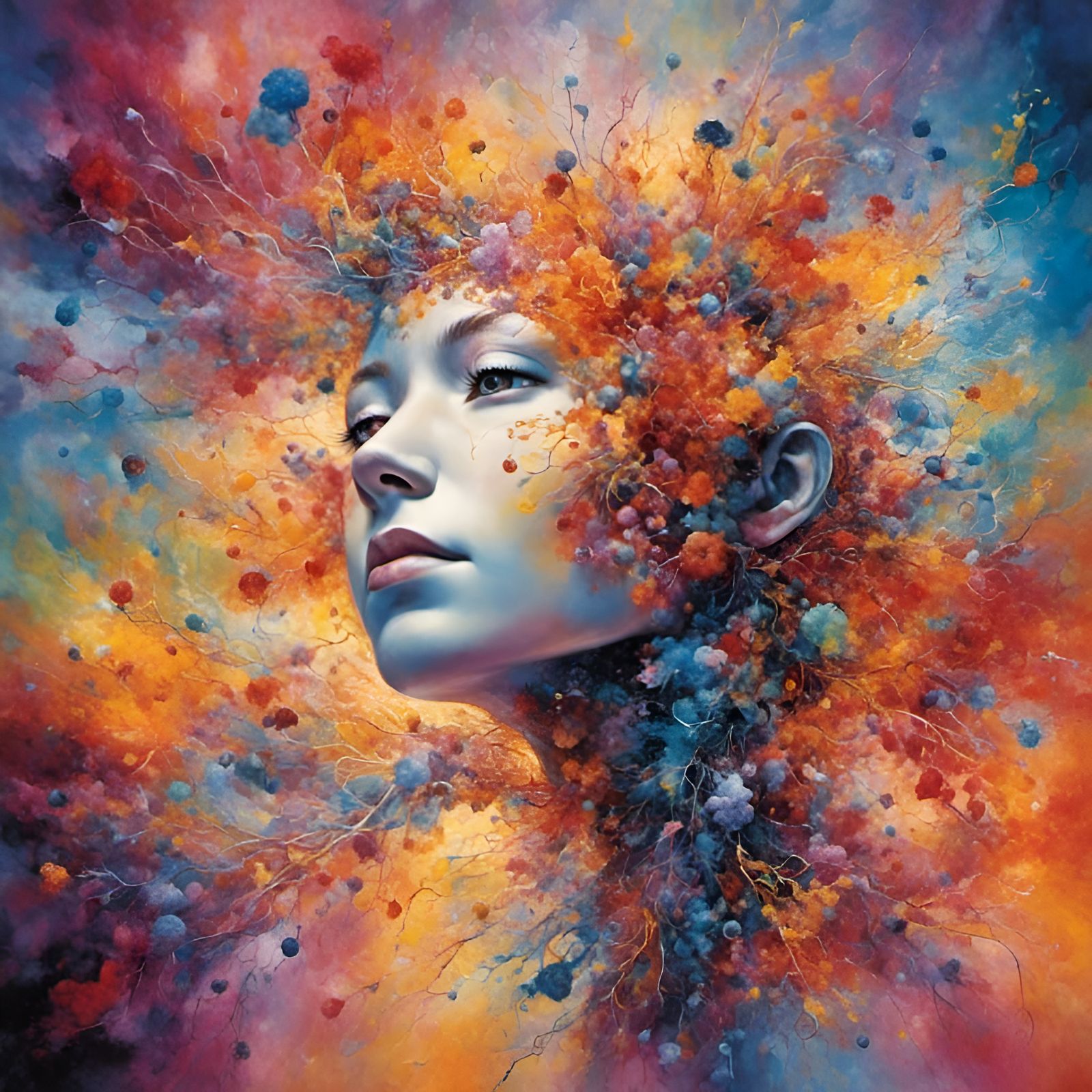 AI Interpretation of Synesthesia with Gullyism LoRA