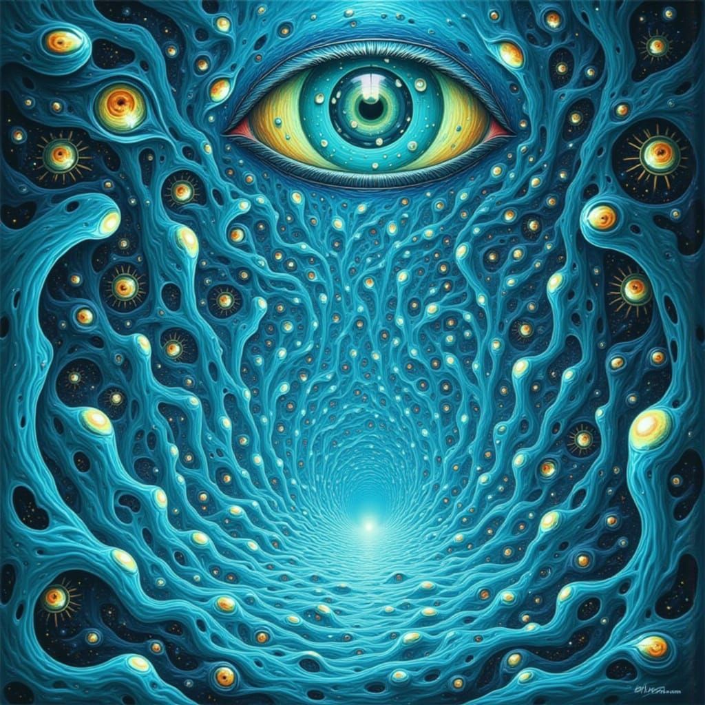 Van Gogh and a Psychedelic Looking Glass