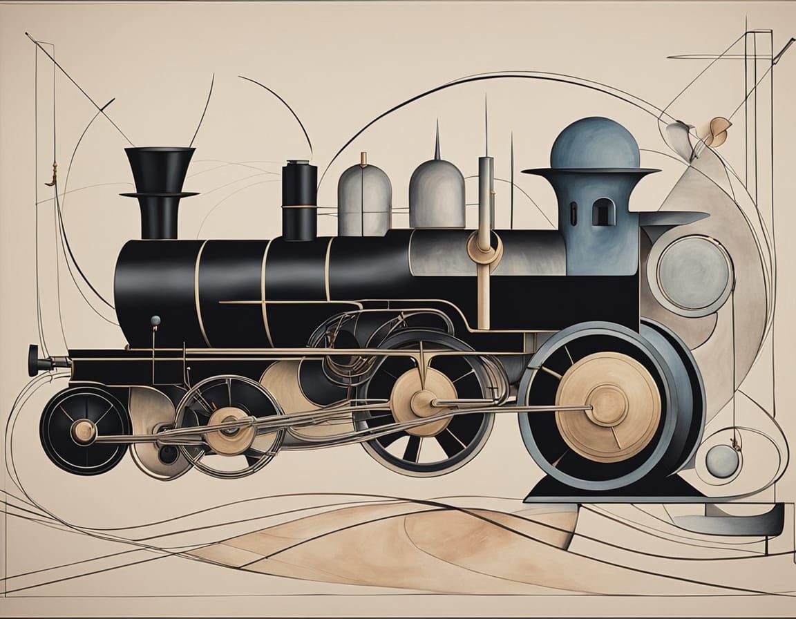 Abstract locomotive