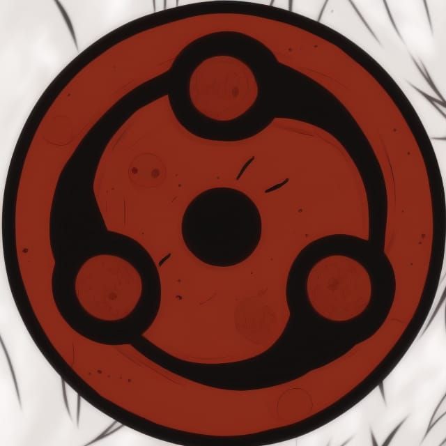 Sharingan Anime Key Visual Art