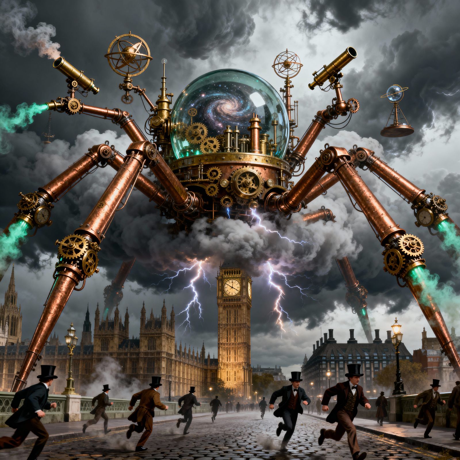 steampunk war machine