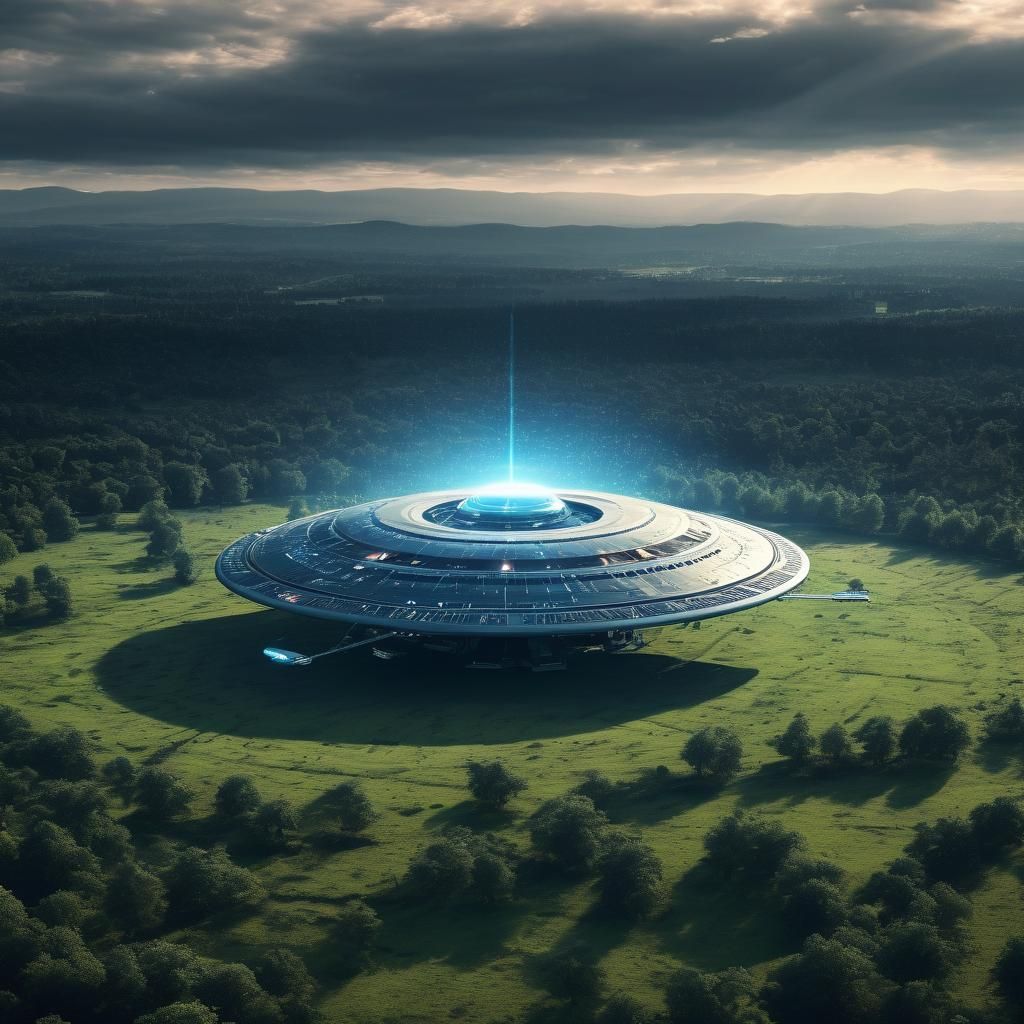 UFO Time-Space Manipulation via Energy Field