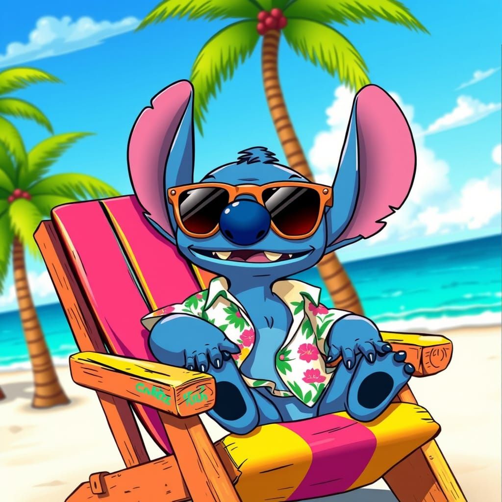 Beachcomber in Vibrant Island Getaway