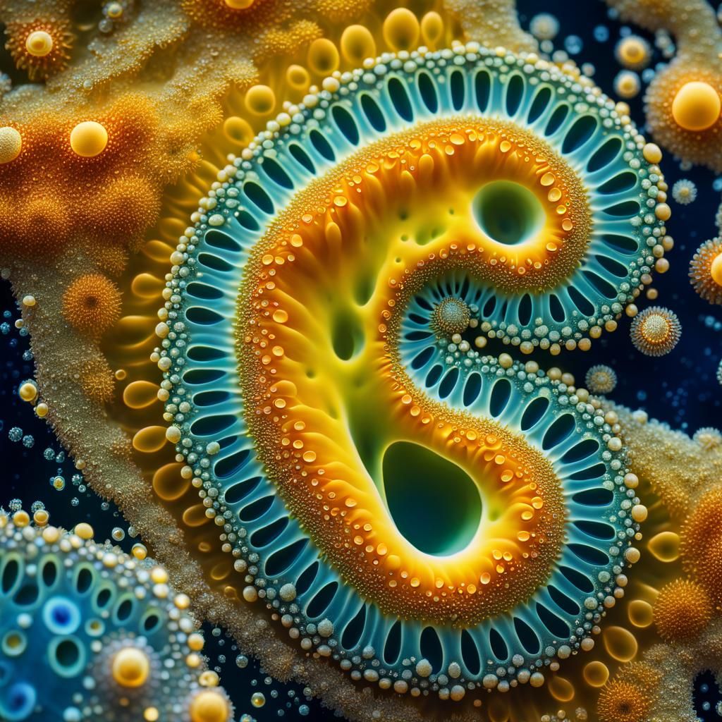 Close Up of An Amoeba