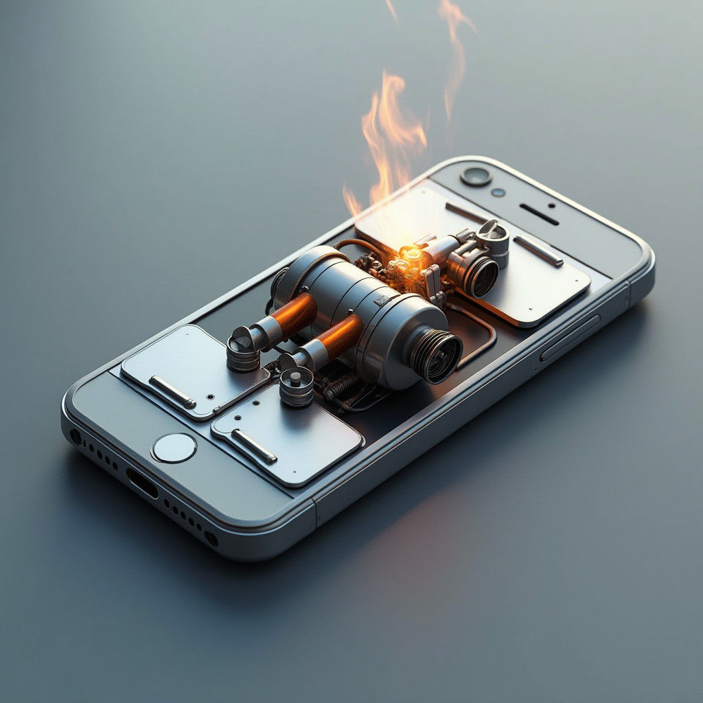 Futuristic Kerosene-Powered iPhone Concept