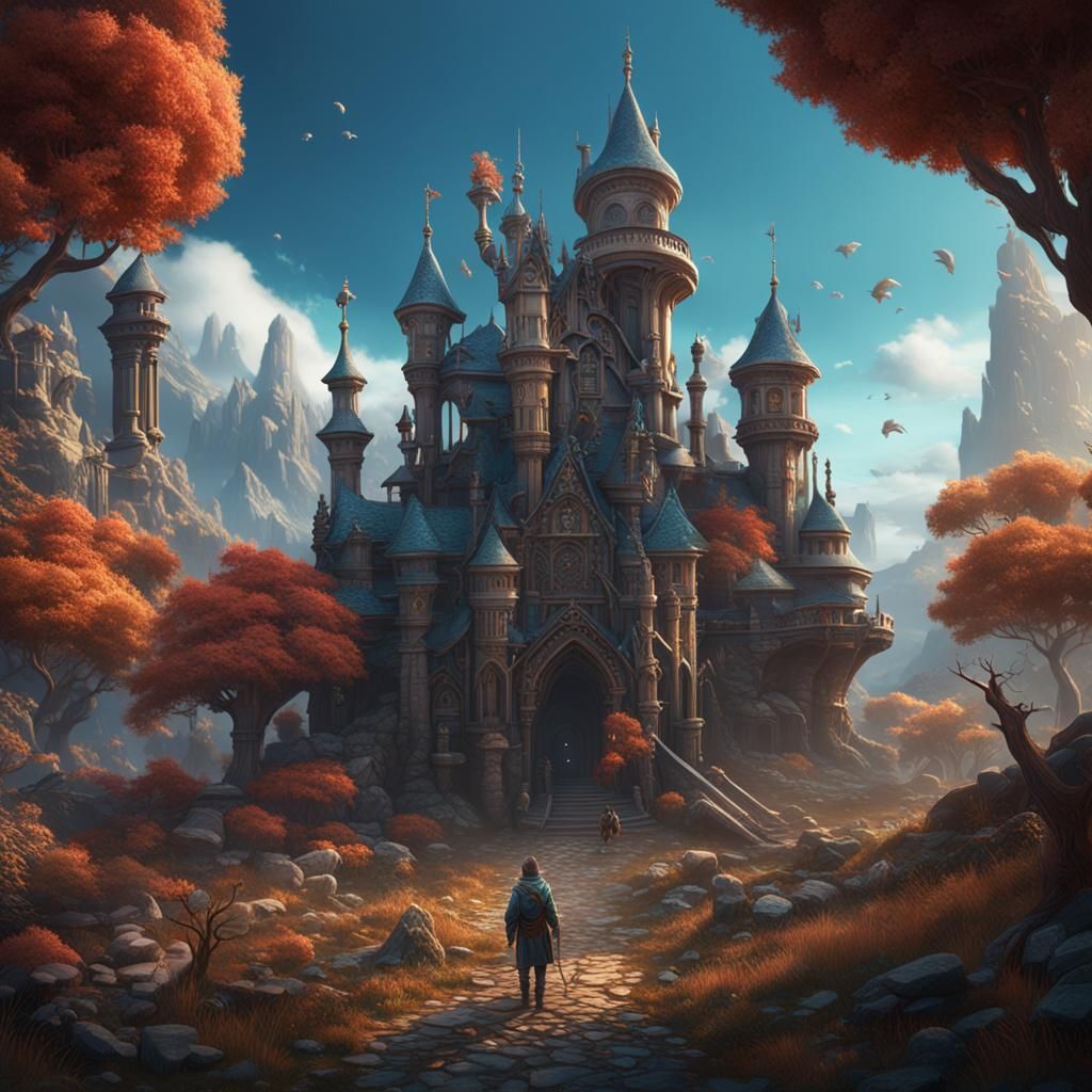 Detailed Matte Painting: Imperfect Beauty in Unreal Engine
