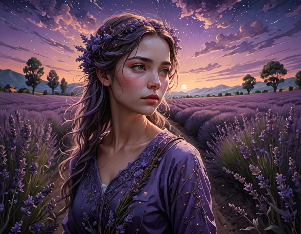 Lavender fields