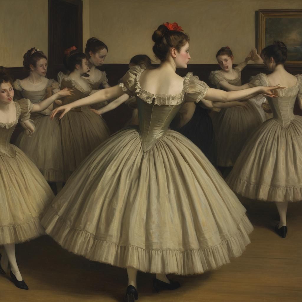 Dark Dessert Dress: A Dance with Death