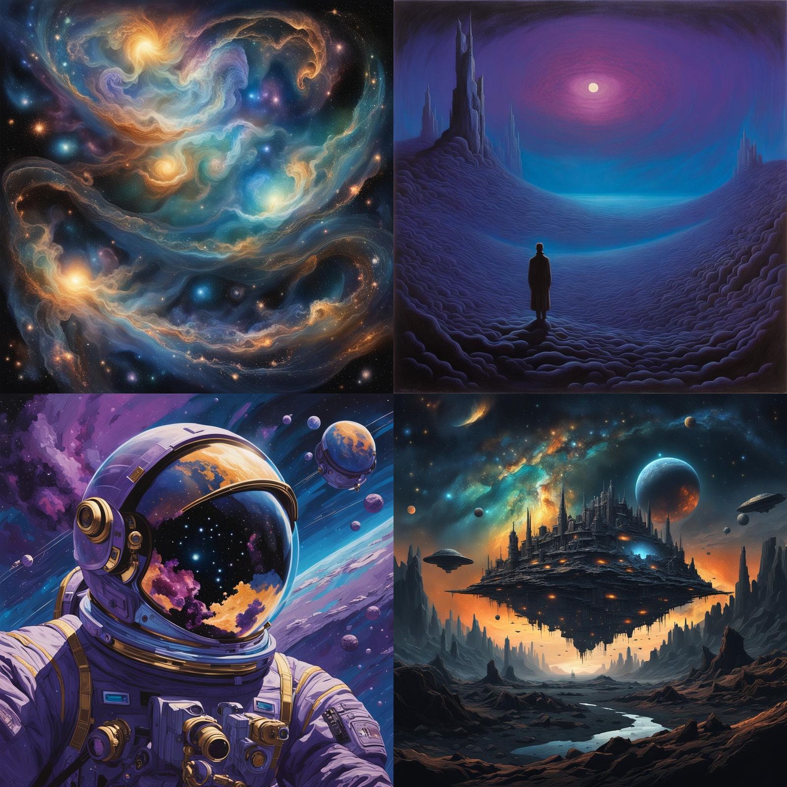 Abstract Conceptual Art of Nothing