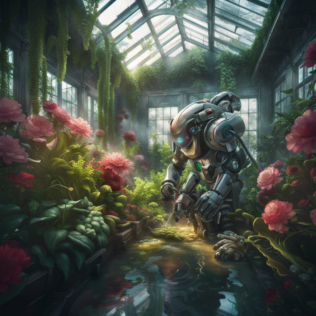 Greenhouse robot
