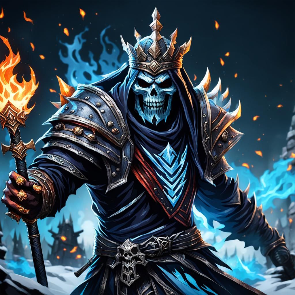 Undead Assassin King of Fire and Ice