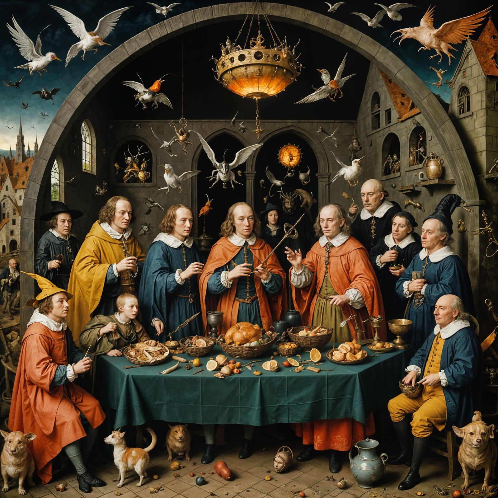 The Seven Deadly Sins in Hyperrealistic HDR