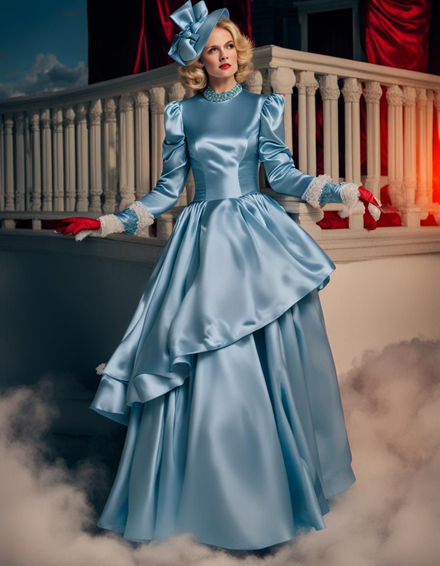 Satin Wonderland: Dresses, Gowns and Mirrors