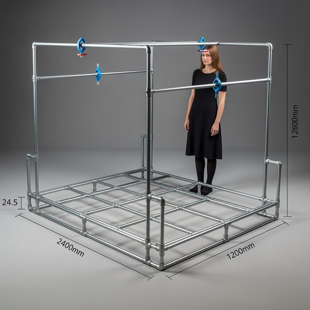 Industrial Steel Frame Structure in Style of Arad