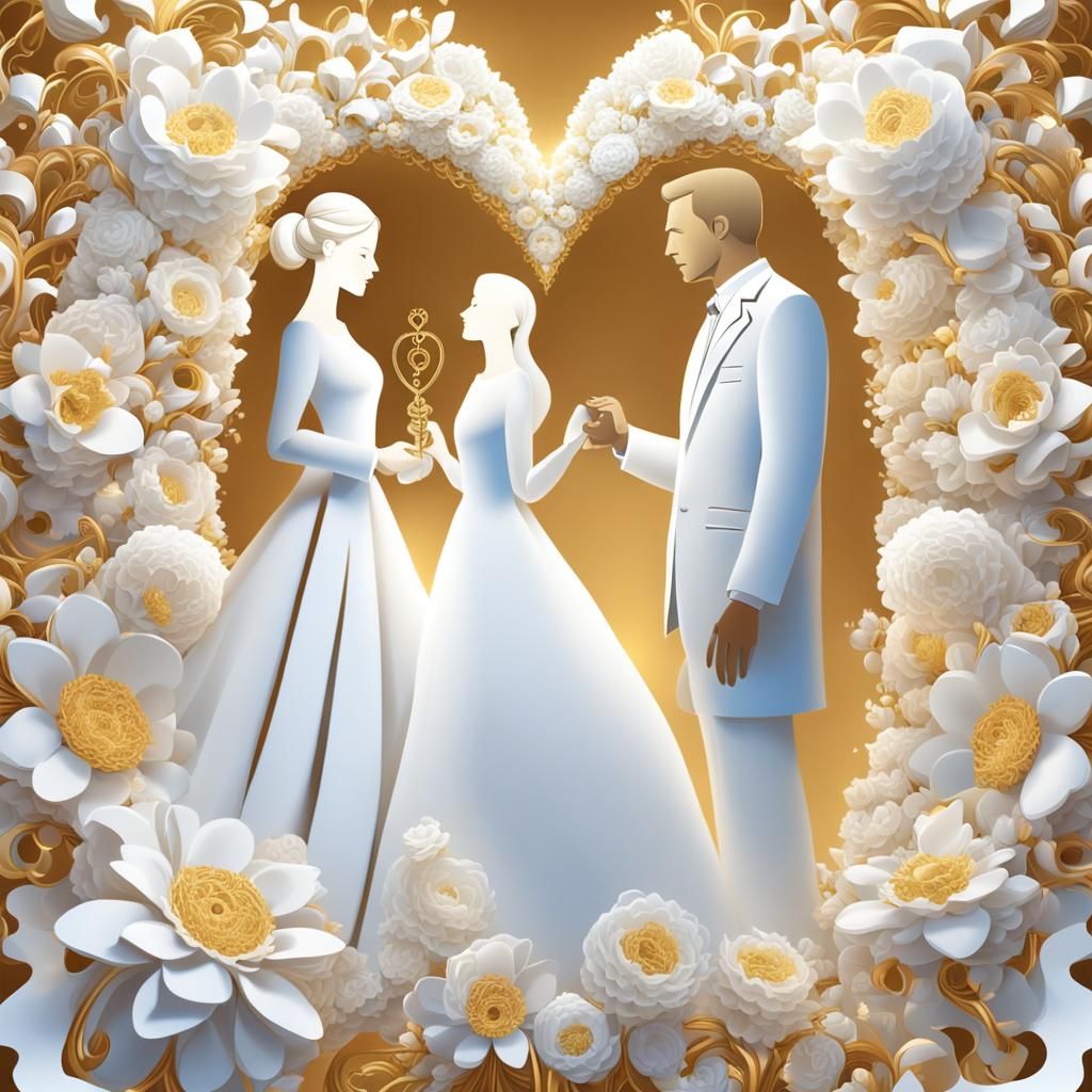 Key to My Heart: A Wedding Day Portrait