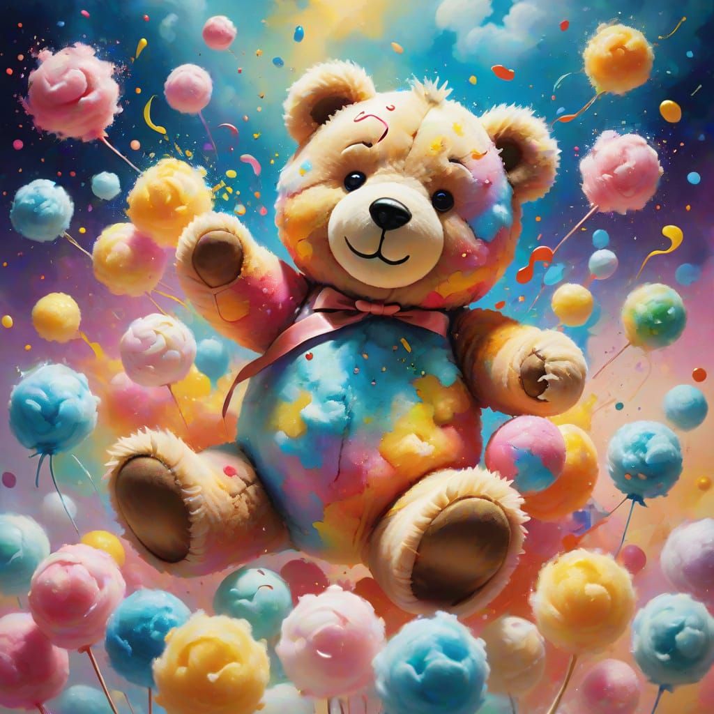 Whimsical Cotton Candy Wonderland