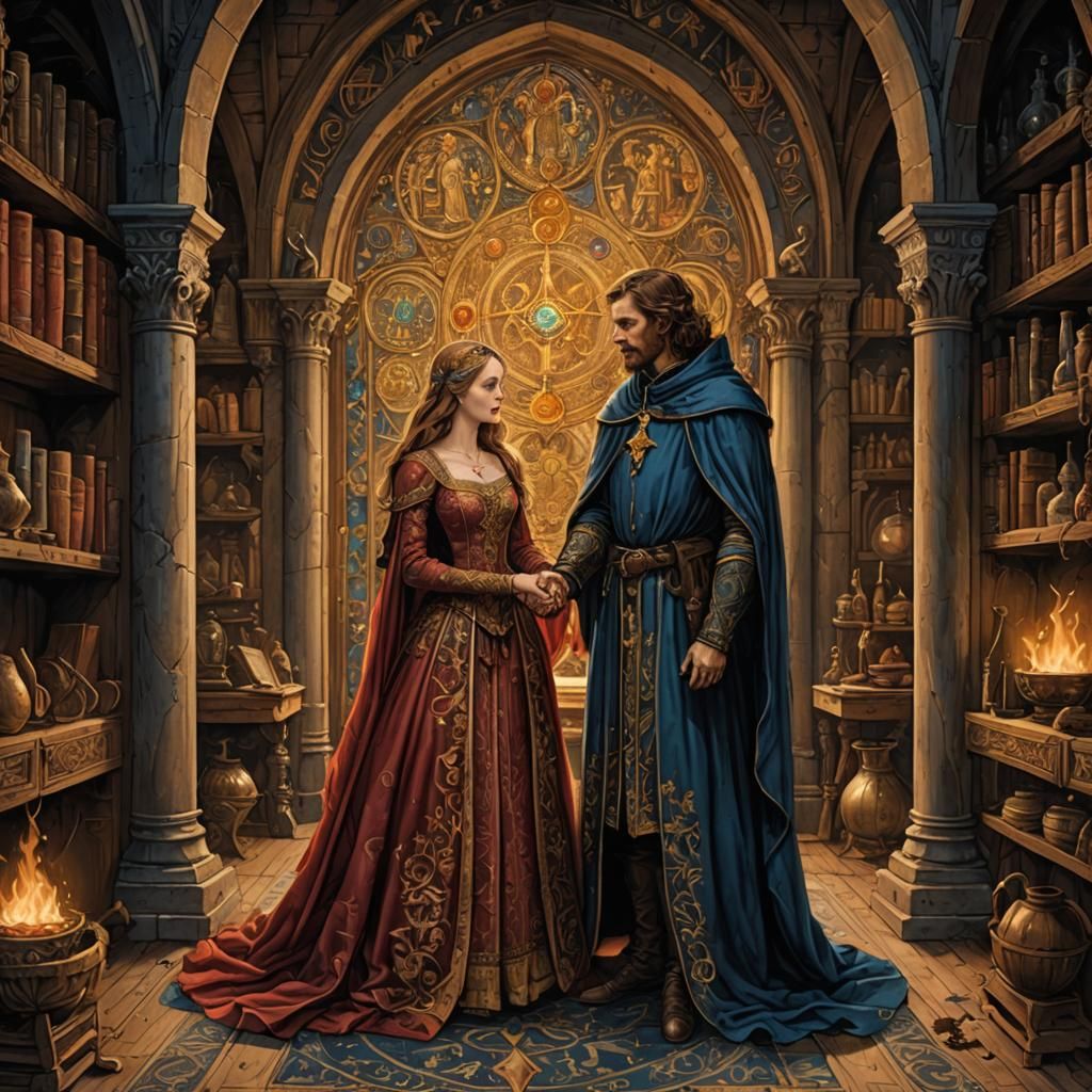 The Alchemical Marriage: An Artistic Interpretation