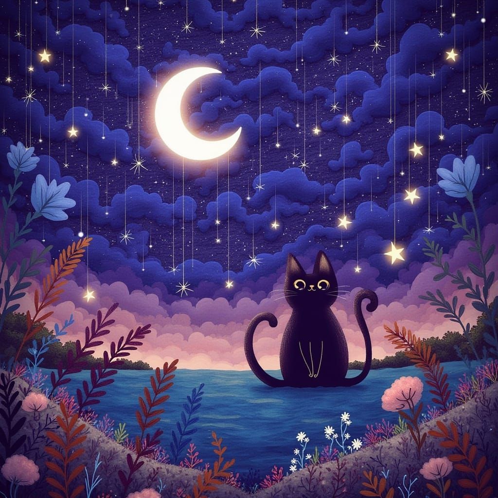 Gatos in Vibrant Colors