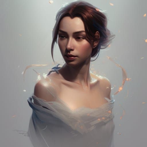 Detailed Portrait in Unreal Engine Style